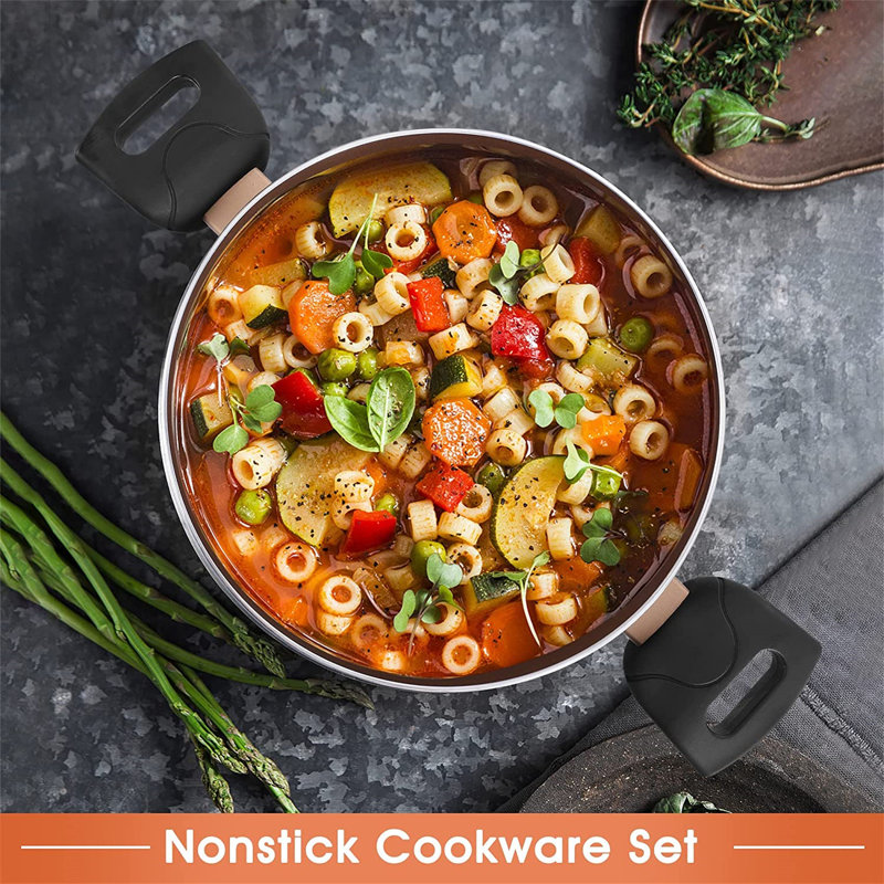 Waut 5 - Piece Non-Stick Cookware Set