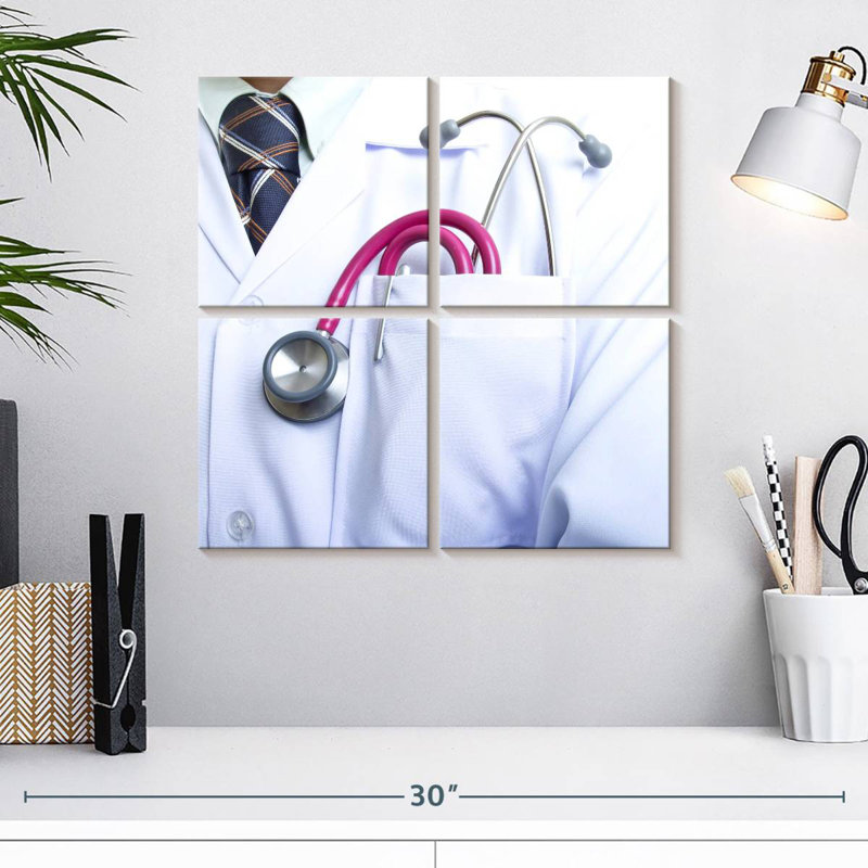 Alcaraz Stethoscope In A Pocket, 18" H x 18" W
