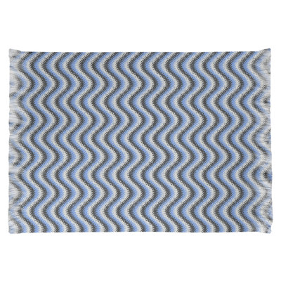 Mcguinness Chenille Chevron Indoor Rug