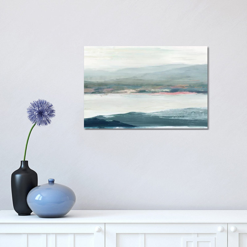 " Peaceful Mind II " by Allison Pearce, No Mat, Wrapped Canvas, 12" H x 18" W x 1.5" D