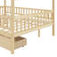 Lit double en bois avec deux tiroirs-814186495