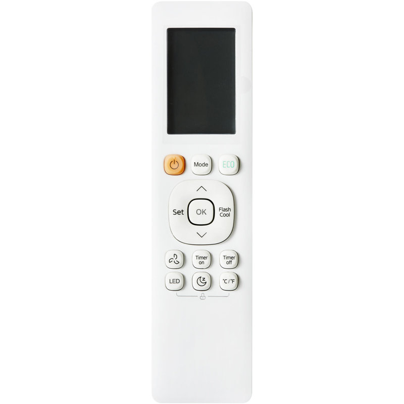 Keystone 8000 BTU White Window Air Conditioner with Remote Control