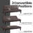 Armaquis Twin 66'' Faux Leather Convertible Sofa-1806124479