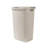  50L Slim Laundry Hamper, Clothes Basket, Lid, Plastic-111360882-111360883