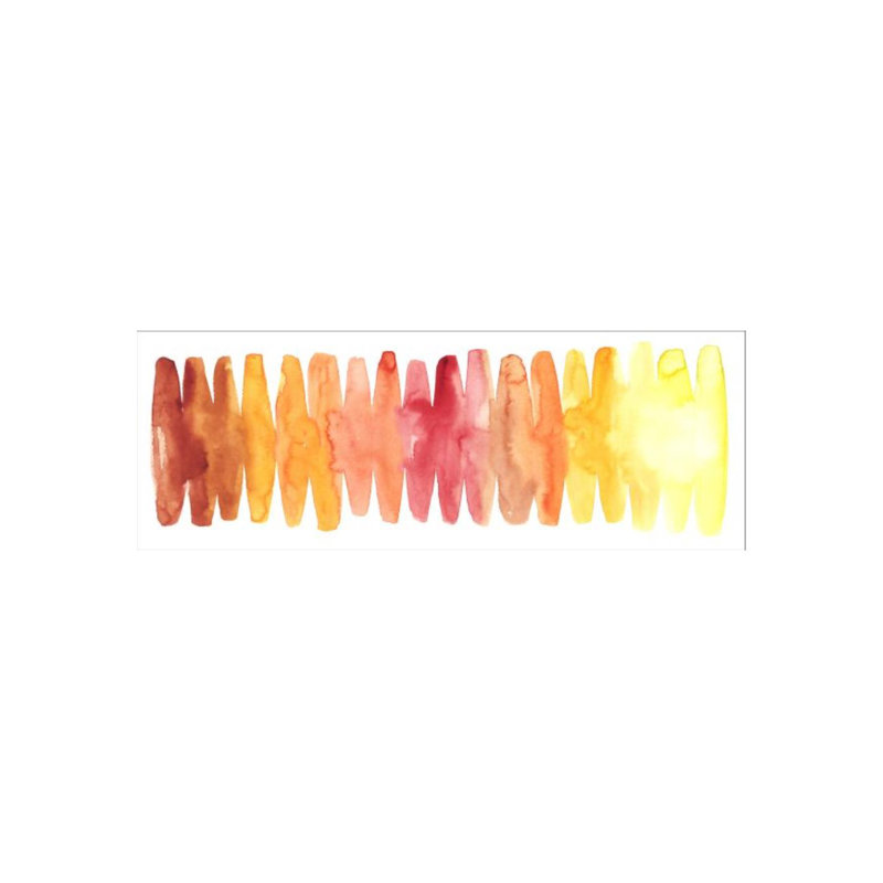 «Nostalgic Mood» par Guseul Park - impression sur toile tendue, H 13 po x l 36 po x P 1,5 po, Couche de verre