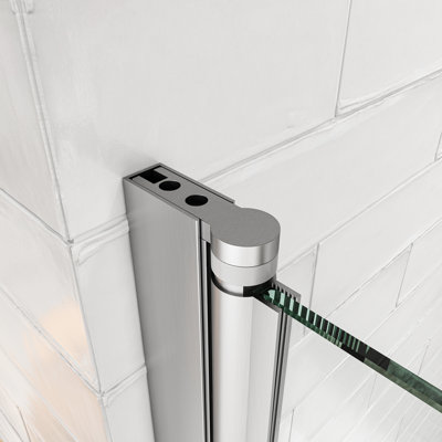 31"-32" W X 55" H Brushed Nickel 180 Pivot Bathtub Screen, Reversible Setup, Nano - Treated Proof And Easy Clean Glass Shower Door In Nickel, Flexure, Mounting, Coated For