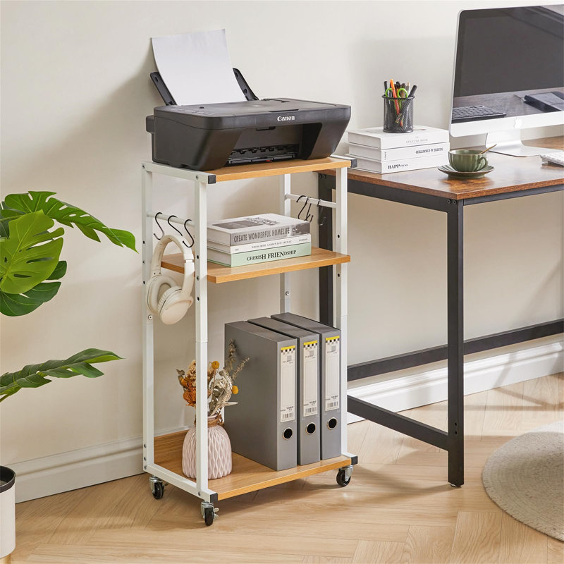 Bennink Manufactured Wood Desk Organiser, Yellow