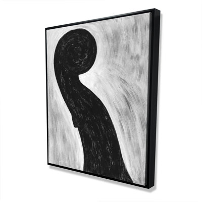 Scroll Violin - Toile encadrée, décoration musicale pour la maison