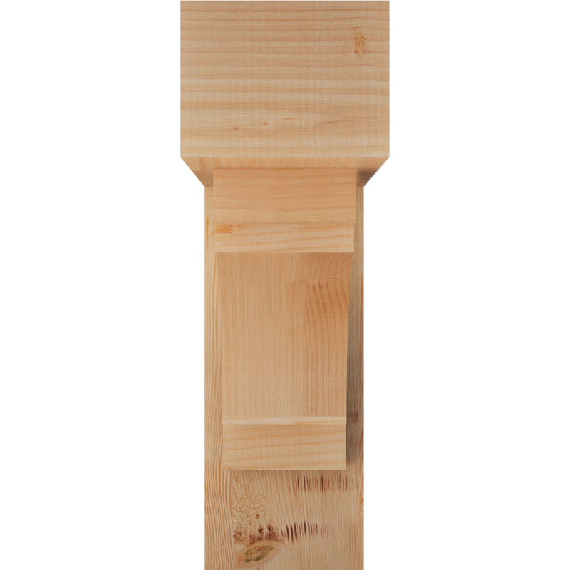 Support Merced Block avec support décalé, 26 x 26, Sapin Douglas de l 8 po (scié brut)