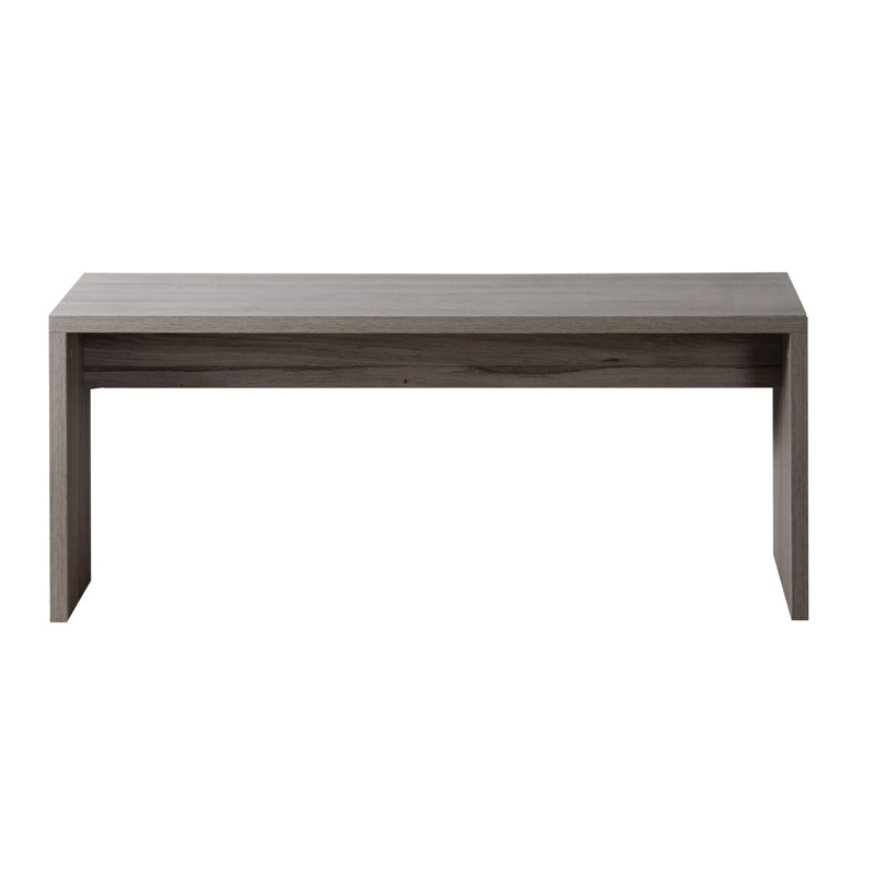 Skandi Upholstered Bench, Oak, H45 x W110 x D40cm