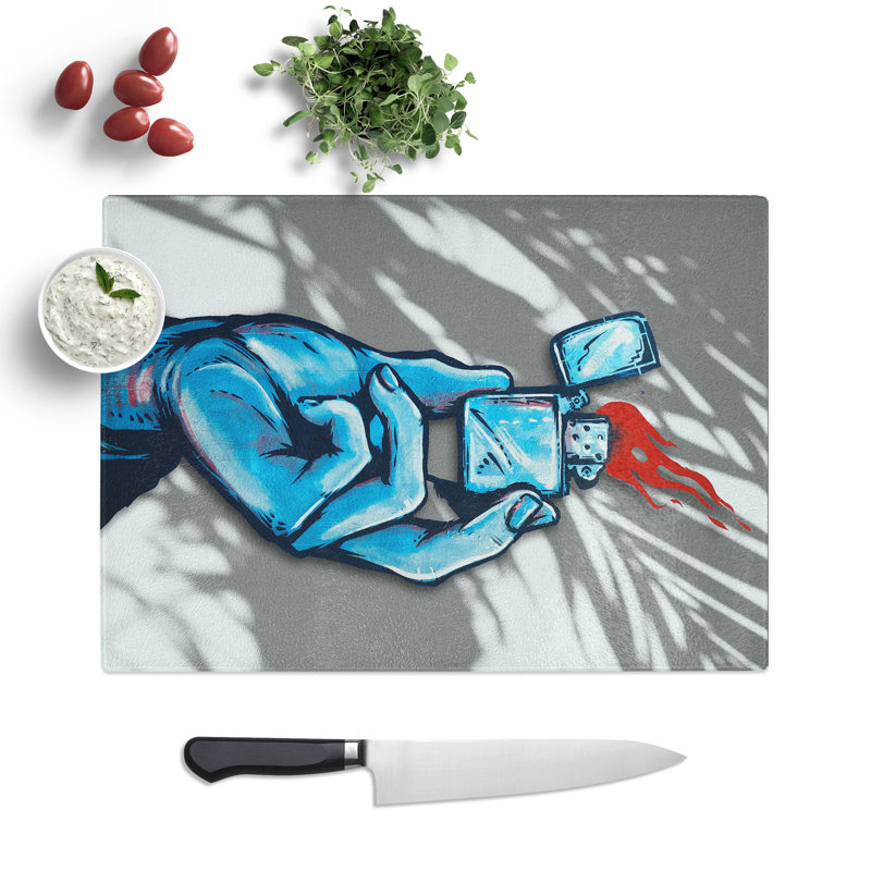 Lighter Chopping Board, 20cm W x 28.5cm L