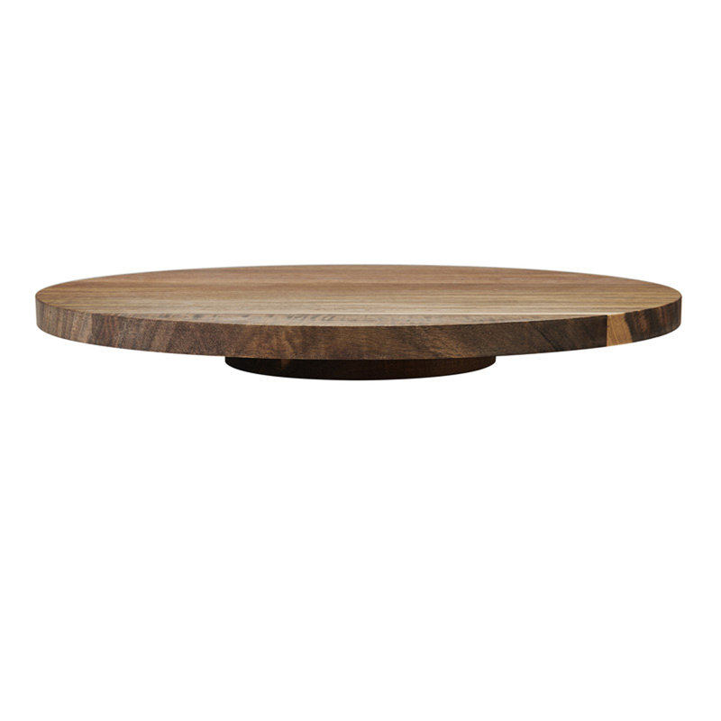 Plateau tournant Copacia Acacia, H 14 po x l 14 po x P 1,5 po