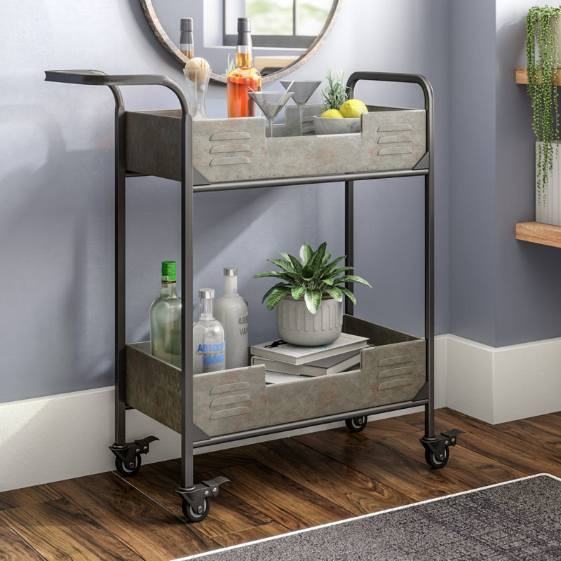 Metal Bar Cart