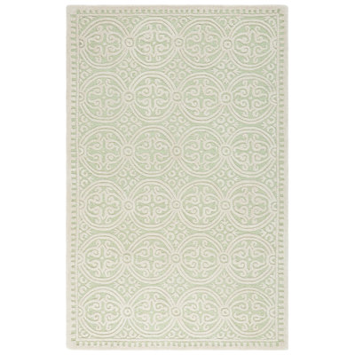 Steve Cambridge Hand Tufted Wool Geometric Rug