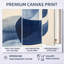 «Minimalist Curve», art mural abstrait bleu-634431055-634431060