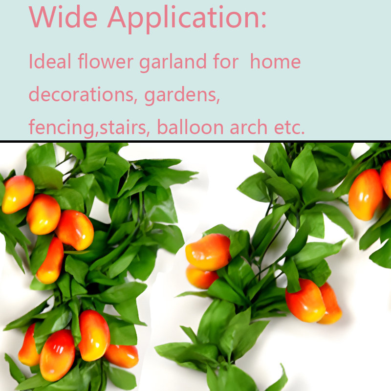 90'' in. Faux Garland
