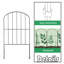Clôture de jardin décorative en métal H 2 pi x l 1 pi