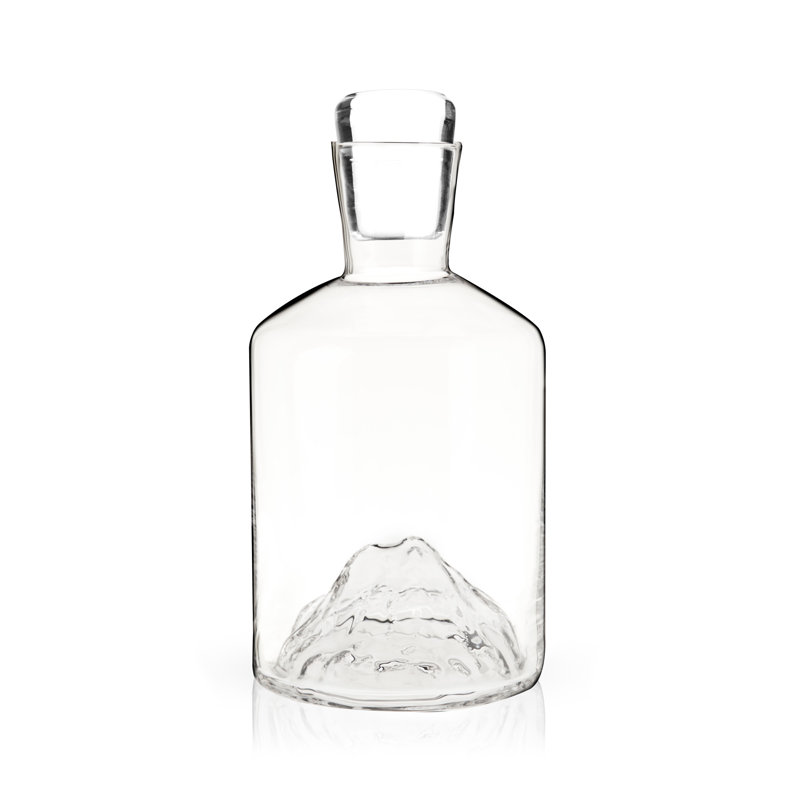 Carafe à liqueur Viski Mountain, lot de 1, 24 oz, Viski