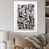 White Single Picture Framed