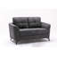Causeuse moderne avec coussin touffeté-559924110