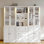 Bibliothèque en verre Reshod H 71 "x l 70,9"
