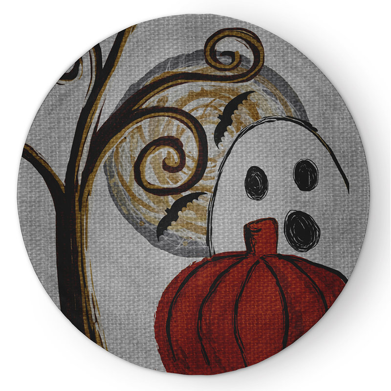 Basilton Chenille Indoor Rug, Round 5'