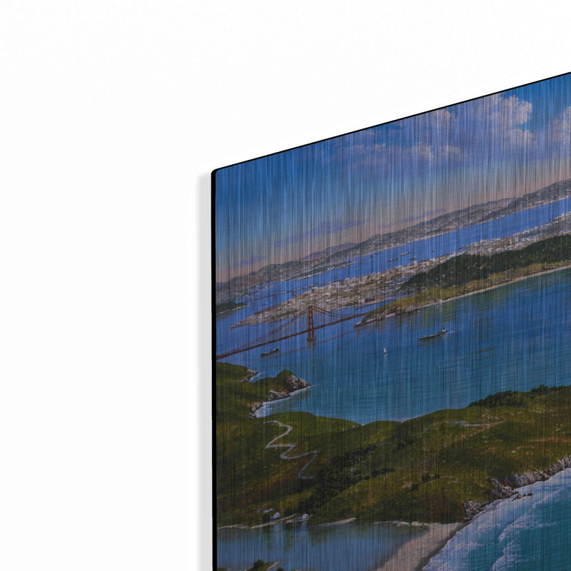 «San Francisco From Marine» par Eduardo Camoes, H 16 po x l 24 po