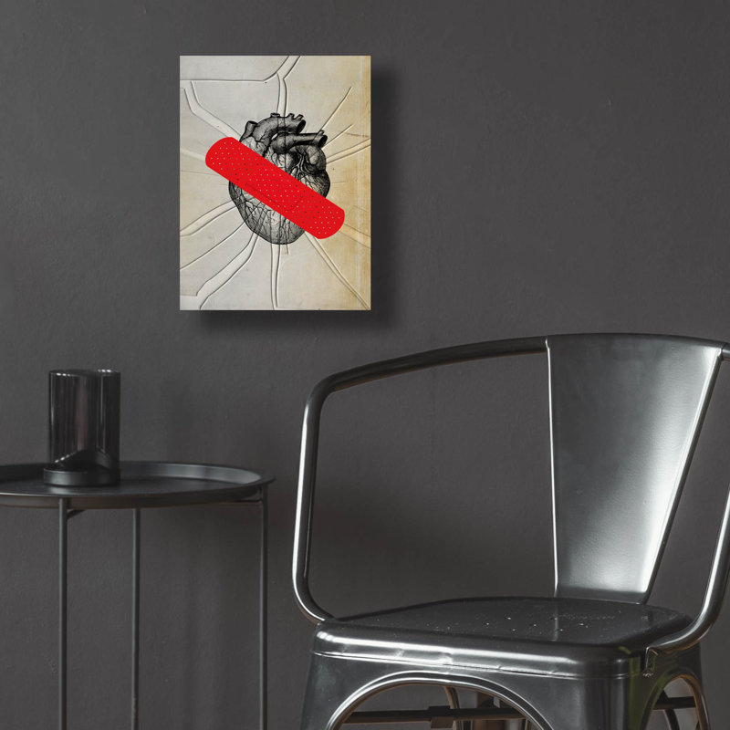 " First Aid " by Elo Marc, 16" H x 12" W x 0.13" D