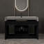 Meuble-lavabo moderne flottant avec lavabo sous-comptoir en céramique fritté à fixation murale pour petites salles de bain, appartement-1280926155-1280926152