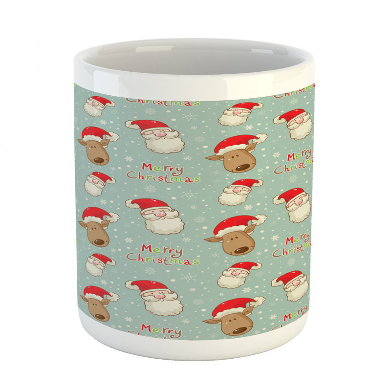 Grande tasse à café père noël