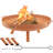 30'' Round Steel Fire Pit Accessory
