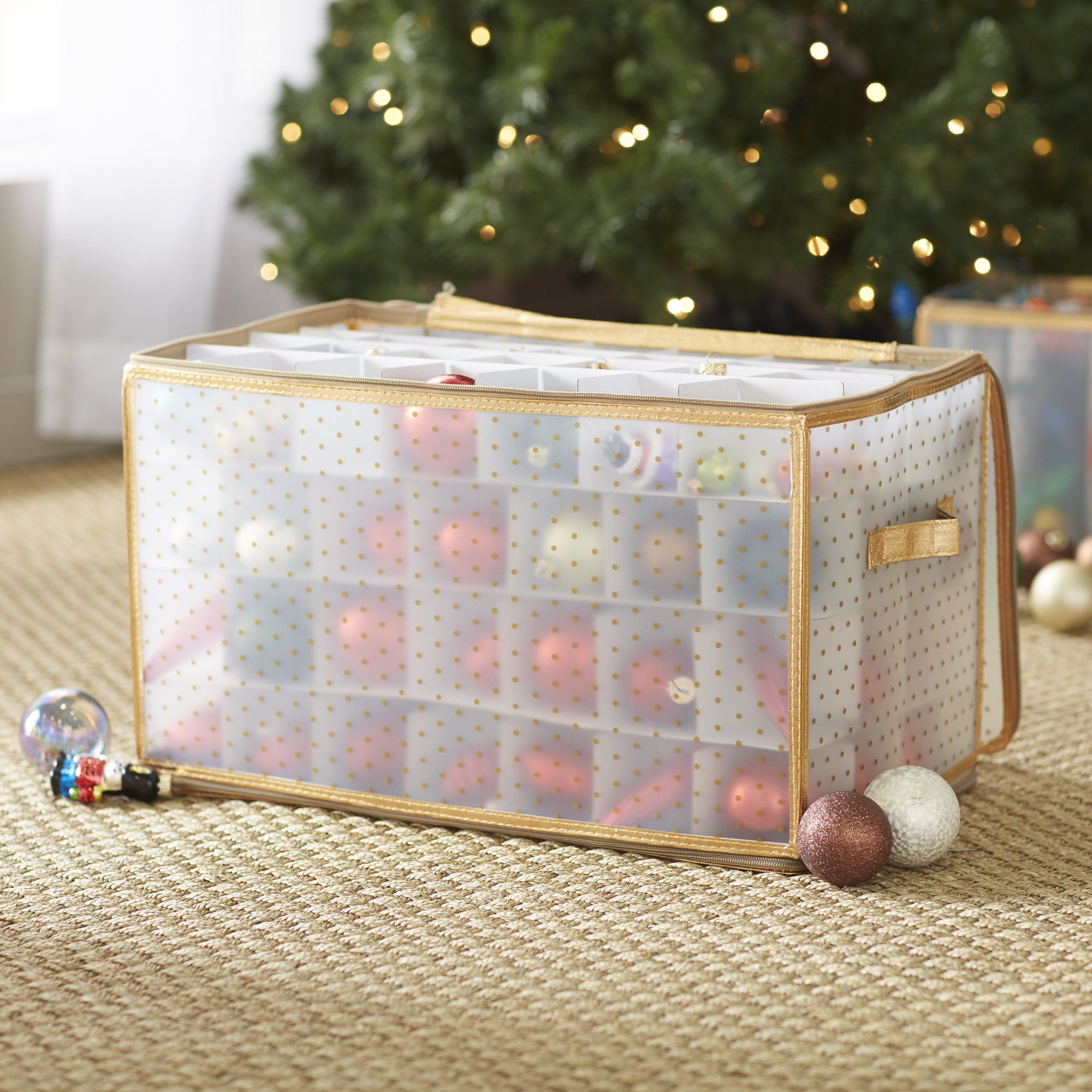 Ornament Storage, Gold