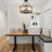 6 - Light Dimmable Drum Chandelier