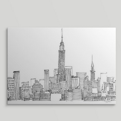 «New York Skyline», impression de Kiralynn
