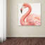 « gracieusement rose iii », reproduction sur toile-33406027