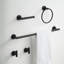 Stainless Steel Wall-Mounted 5-piece bathroom hardware set-112581020