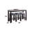 Necalli Marble Top & 4PC Pack Counter Height Table Set