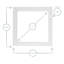 Bevelled Shadow Box Picture Frame with Mat-55856493-55856489