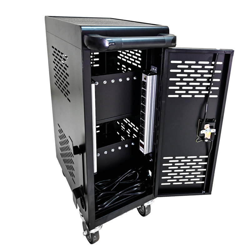 16-Compartment Removable Locking Charging Cabinet