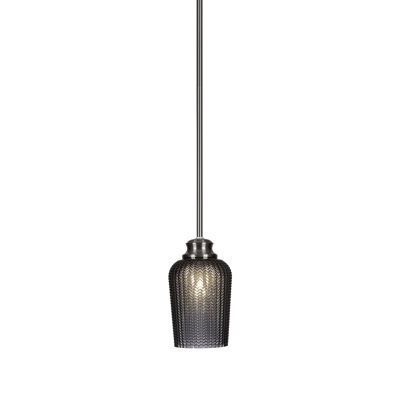 Cordova Stem Hung Pendant With 5" Glass