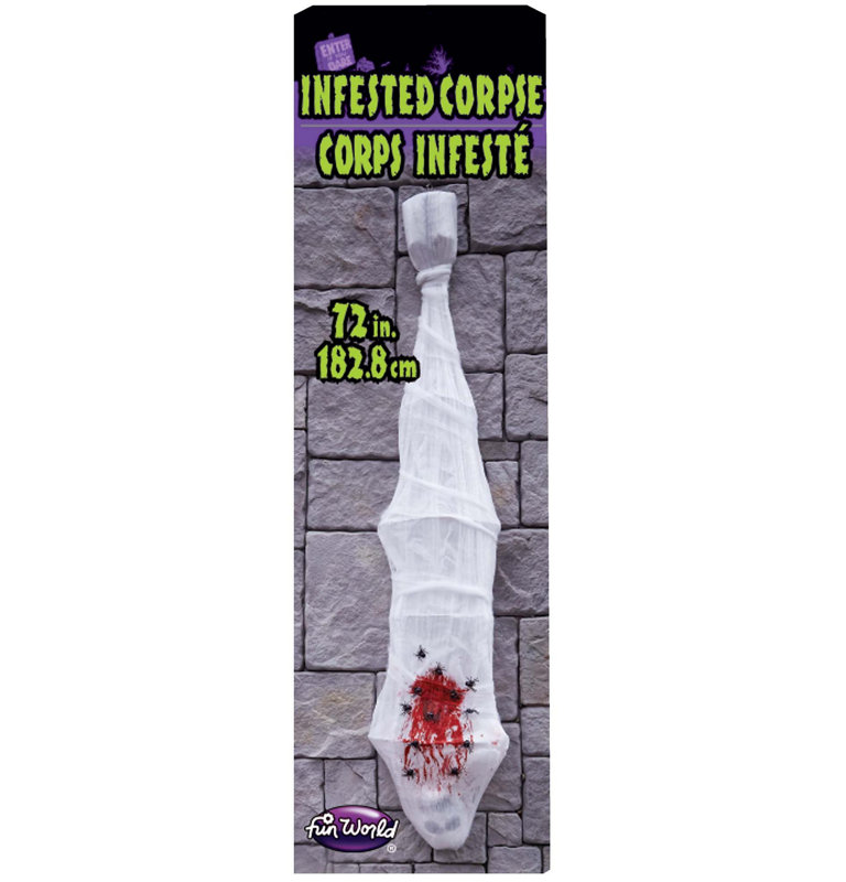 6 Ft. Infested Hanging Corpse