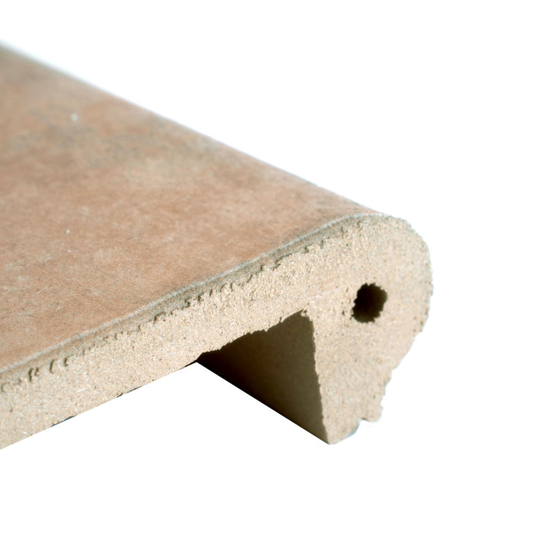 Terralis 13 x 18 x 1,5 po Carreau de mur et de plancher en porcelaine terre cuite matte (paquet de 6,39 pieds carrés / boîte) - paquet de 4