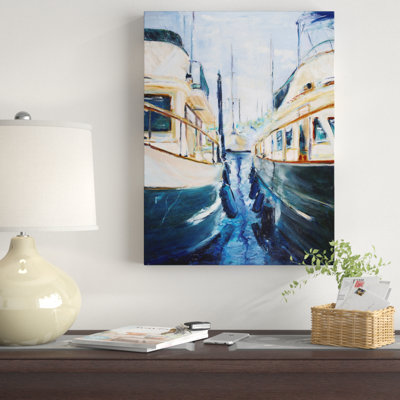« grand banks », reproduction de peinture à l’acrylique sur toile tendue