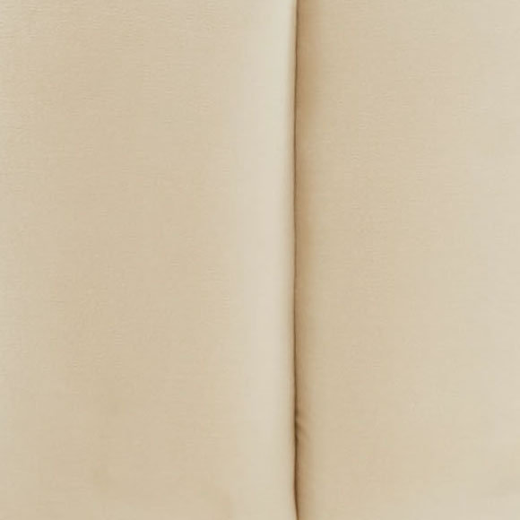 Maxine Round Ottoman, Cream Velvet