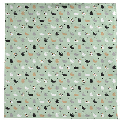 Nappe à motif chat Leffel
