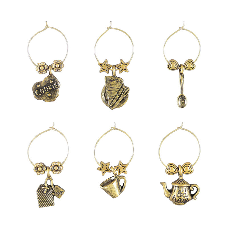 Aldor Gold Wine Charm