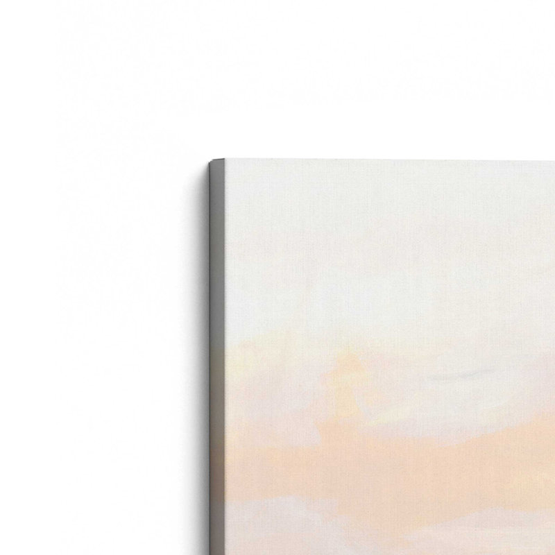 Ensemble de 2 champs de lumière pastel, Toile tendue, H 16 po x l 32 po