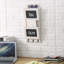 Cedres Wall 2 Slot Organiser with Key Hooks-1406564104