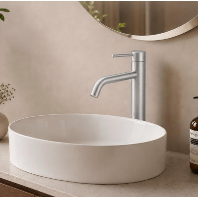 Single Hole Single Handle Bathroom Vessel Sink Faucet