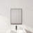 20'' Black Aluminum Frame Bathroom Mirror,Rectangular Wall Mounted Mirror